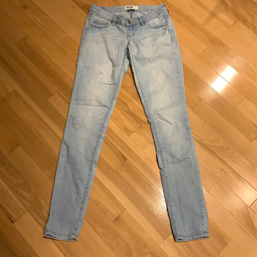 GRG Garage Denim Stretch Light Blue Jeans - size 0
